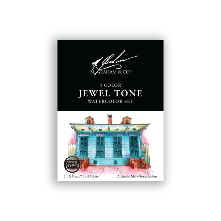 M GRAHAM NICKEL QUINACRIDONE GOLD 15ML WATERCOLOR - View #4